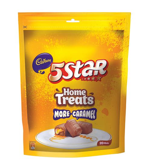 Cadbury 5 Star Chocolate Home Treats Chocolates Bites,191.1G (Pack of 3 ...