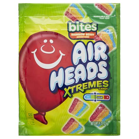 Airheads Xtremes Bites Sweetly Sour Candy Rainbow Berry, 9 Oz - Walmart.com