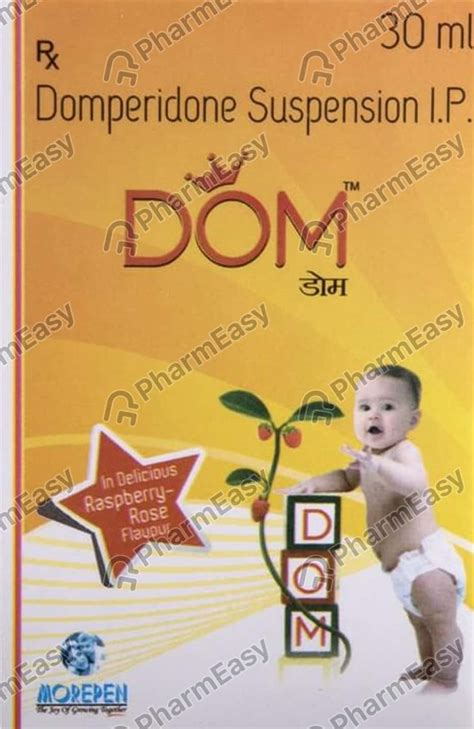 Dom 1 MG/ML Suspension (30): Uses, Side Effects, Price & Dosage | PharmEasy