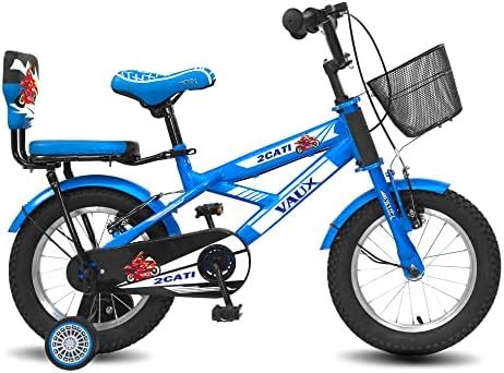 Buy Vaux 2Cati Cycle for Kids 3 to 5 Years with Sidewheels, Basket ...