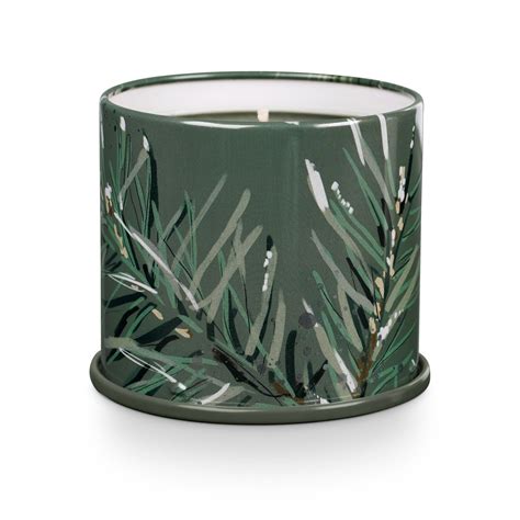 ILLUME® Candles Balsam & Cedar Noble Holiday Green Vanity Tin Candle ...