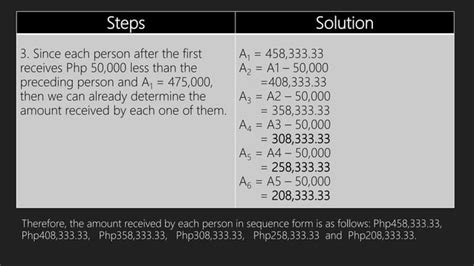 Image result for Problem Solving Arithmetic Sequence