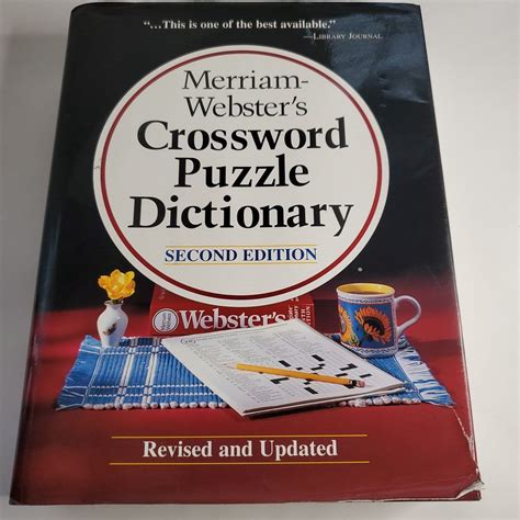 Websters Crossword Puzzle Dictionary by