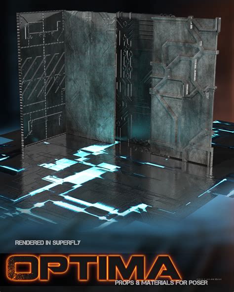Optima Floors and Panels Poser | Daz 3D