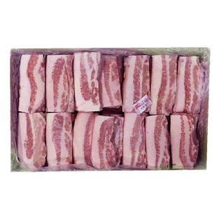 新鲜冷冻猪肉块 扣肉 大肉块 带皮槽头肉块 大肉面整箱20斤包邮-阿里巴巴
