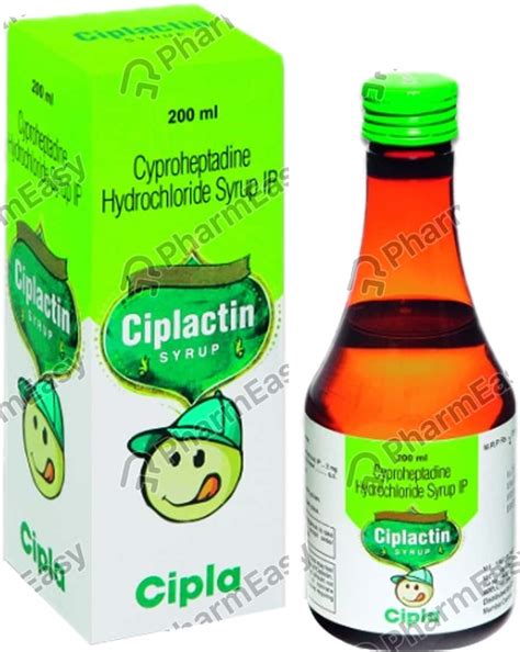 Ciplactin 2 MG/5ML Syrup (200): Uses, Side Effects, Price & Dosage ...
