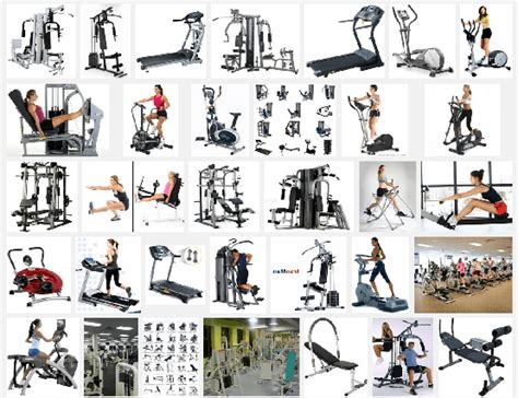 Different Types of Exercise Machines 的图像结果