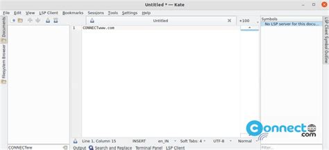 Image result for Kate Text Editor Python