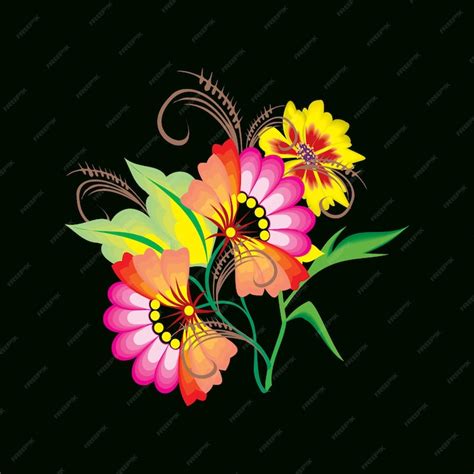 Free Flower Vector Graphics 的图像结果
