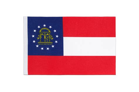 Georgia - Satin Flag 6x9" - MaxFlags - Royal-Flags