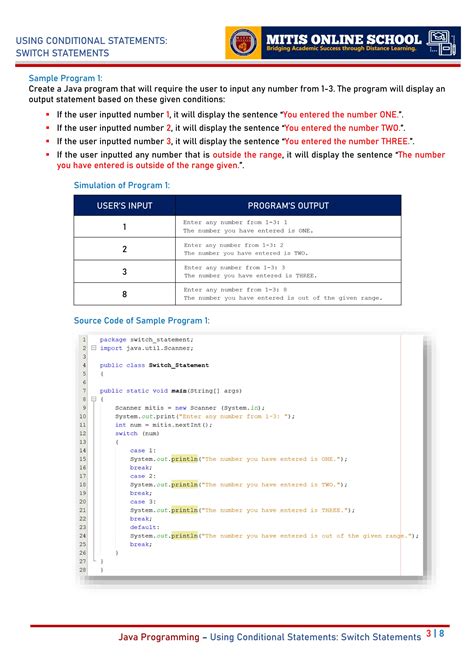Programs On Conditional and Loop in Java 的图像结果