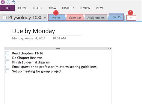 Image result for How to Add Tabs in OneNote