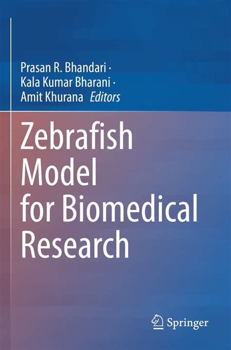 Buy Zebrafish Model for Biomedical Research Book Online at Low Prices ...
