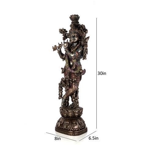 Lord Krishna statue Playing Flute – Ekaa Handicrafts