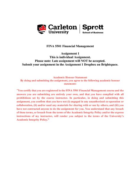 Image result for Fin358 Individual Assignment