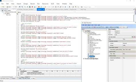 UFT Automation Testing 的图像结果