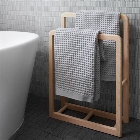 Hinoki Wood Standing Rack | Hinoki wood, Hand crafted furniture, Towel rack