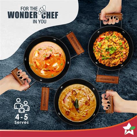 Shop Ferro Cast-Iron Frying Pan 26cm Online @ Best Price – Wonderchef India