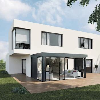 Aluminium glass door - TECHNAL