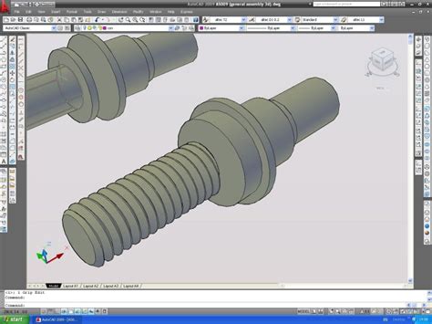 Image result for How to Draw Threads in AutoCAD
