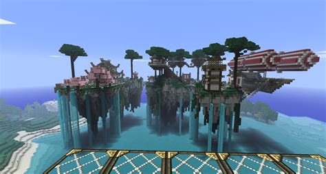Image result for Minecraft Floating Island Tutorial