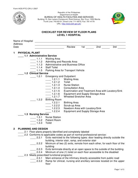 Image result for Level 1 Procedure Checklist