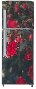 Shree Decor 60 cm Vinly Beautiful Red Rose Self Adhesive Vinyl Sticker ...