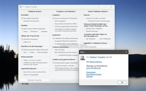 Image result for Taskbar Tweaker