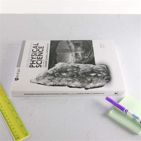 Physical Science Course Guide & Answer Key + Tests - Apologia