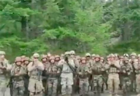 Indian, US soldiers dance on Assam Regiment's marching song