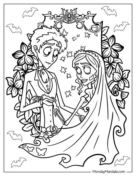 Image result for Victor Corpse Bride Coloring Sheets