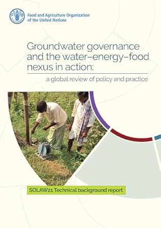 Buy Groundwater governance and the water-energy-food nexus in action: a ...