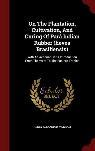 Buy On the Plantation, Cultivation, and Curing of Para Indian Rubber ...