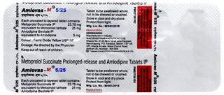 Amlovas M 25/5 MG Pr 10 | Order Amlovas M 25/5 MG Tablet Pr 10 Online ...
