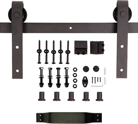 Buy WELLHOME 36 in. x 84 in. S-Series Knotty Pine Wood Sliding Barn ...