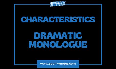 Image result for Features of Dramatic Monologue