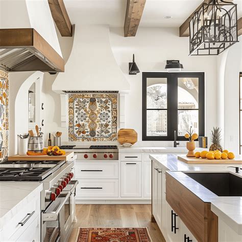 25 Beautiful & Unique Spanish Style Kitchens