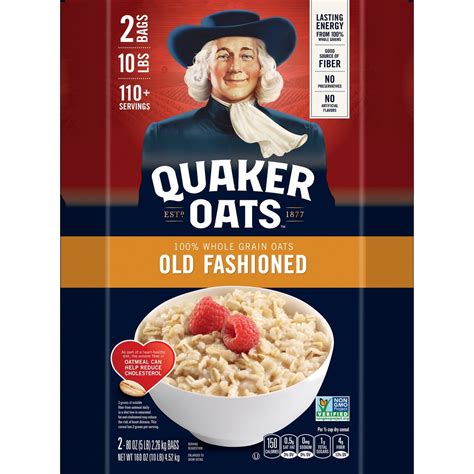 Quaker Oats Old Fashioned Oatmeal - 2 Bags, 80 oz. Nepal | Ubuy