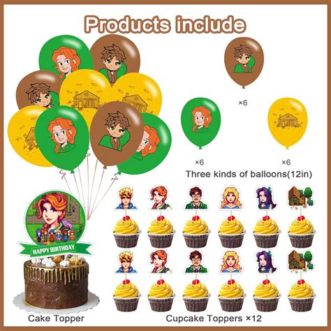 Stardew Valley Birthday Party Decorations, Funny Game Themed Party ...