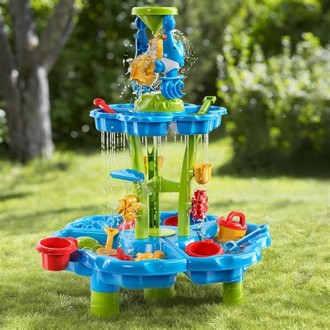 TEMI Water Table for Kids 3-5, 2-Tier Outdoor Water India | Ubuy