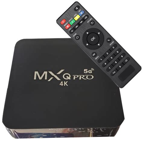 MXQ Pro 64 bit Quad Core 4K Smart TV Box, 1Gb RAM 8Gb ROM, Android 7.1. ...
