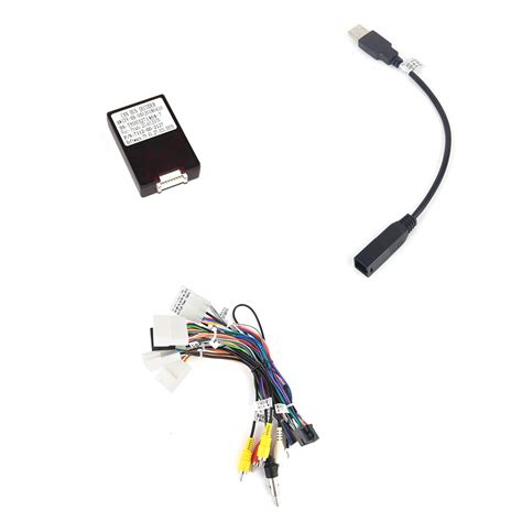 Dasaita CB004 Power Cable w/CAN-Bus Adapter for Car Radio Installation ...