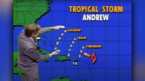 Remembering Hurricane Andrew less than 5 days from landfall as Ernesto ...