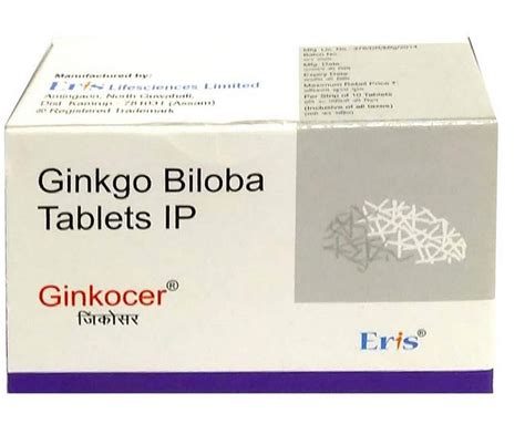 Ginkocer - Strip of 10 Tablets : Amazon.in: Health & Personal Care