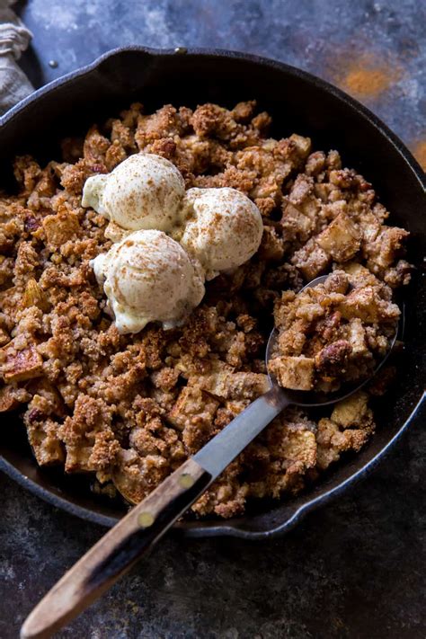Keto Apple Crisp | No Sugar & Gluten Free! - KetoConnect - ratio of xanthan gum to cornstarch