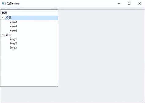 Python Qt TreeView 的图像结果