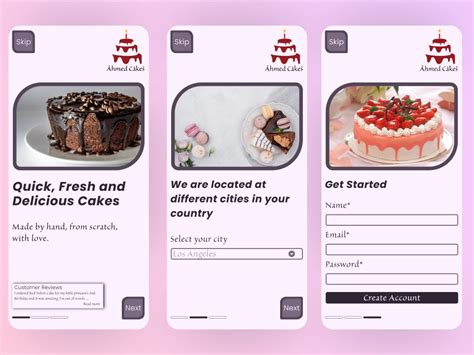 Adobe XD UI Mobile Tutorial 的图像结果