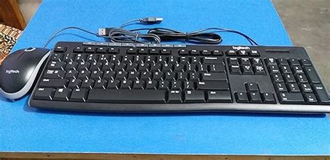Amazon.in: Buy Logitech Media Set MK200 Full-Size Wired Keyboard and ...