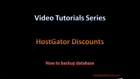 Host Gator Tutorial 的图像结果