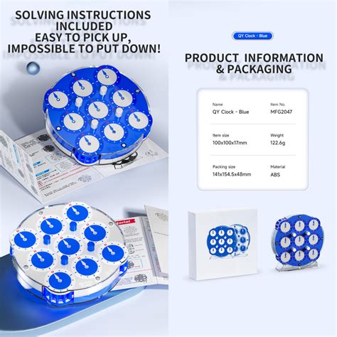 Buy QiYi Magnetic Clock (Limited Edition) | Cubelelo